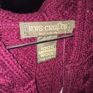 Inis Crafts 100% Wool Sweater